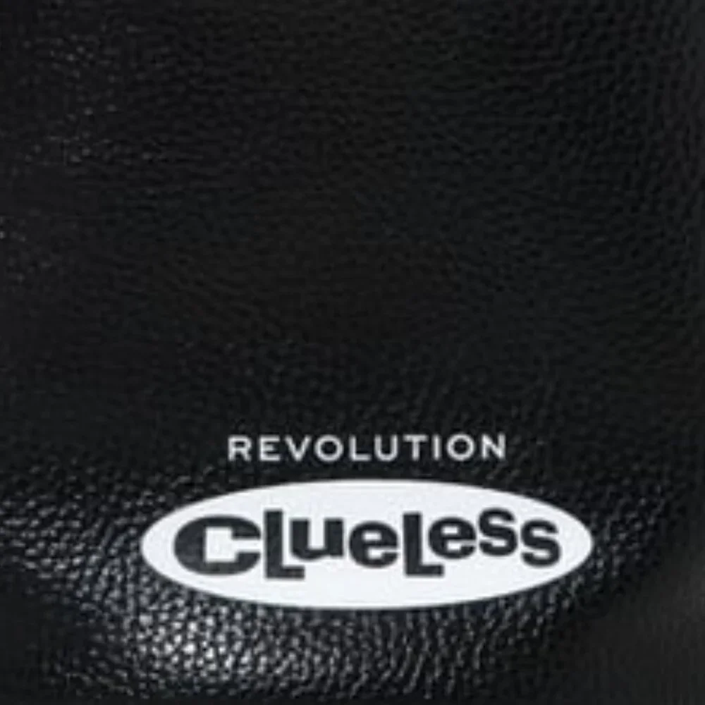 CLUELESS 30TH Anniversary Collection Cosmetics Makeup Travel Bag Black NEW